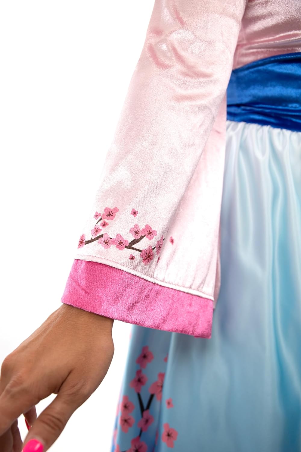 Little Adventures Enchanted Cherry Blossom Princess Dress-Up Costume for Adult Women - Machine Washable Cosplay Dresses