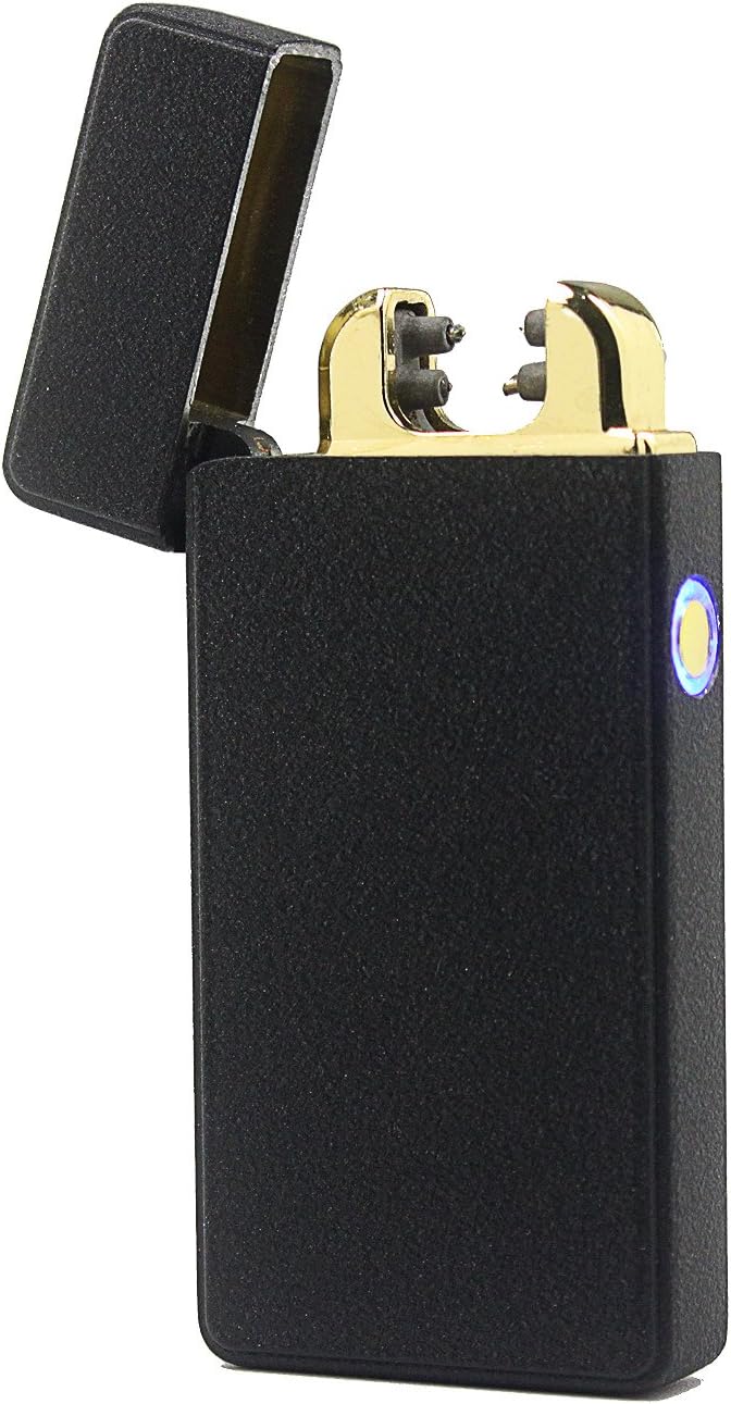 E3L Dual Arc Plasma USB Lighter Electrical Lighter Windproof Rechargeable Flameless Cigarette Lighter