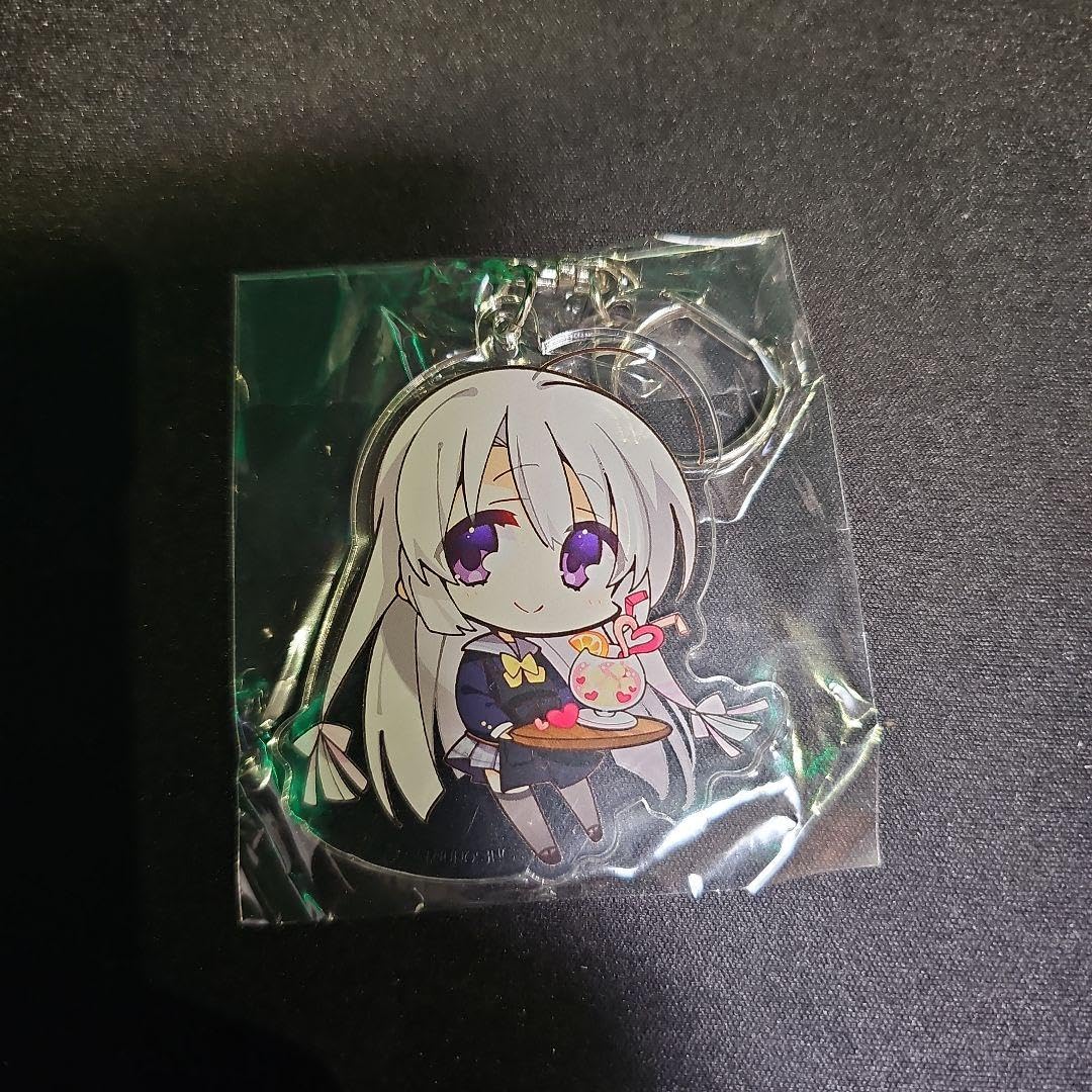 綾地寧々 ゆずこもカフェ限定キーホルダー ゆずソフト 綾地寧々 ゆずこもカフェ限定キーホルダー ゆずソフト