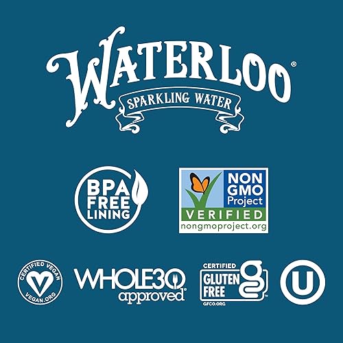 Miniatura 3 de Waterloo Sparkling Water, Blackberry Lemonade - Latas de 12 onzas líquidas con sabor natural, paquete de 12 unidades, cero calorías, cero azúcar o