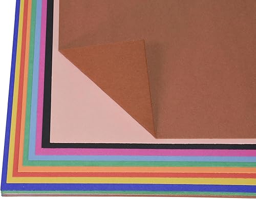 Miniatura 13 de School Smart Railroad - Papel para póster (22 x 28 pulgadas), 4 capas, negro, paquete de 25