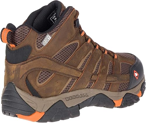 Miniatura 9 de Merrell Hombre, Moab Vertex Mid Waterproof SR - Ancho ancho