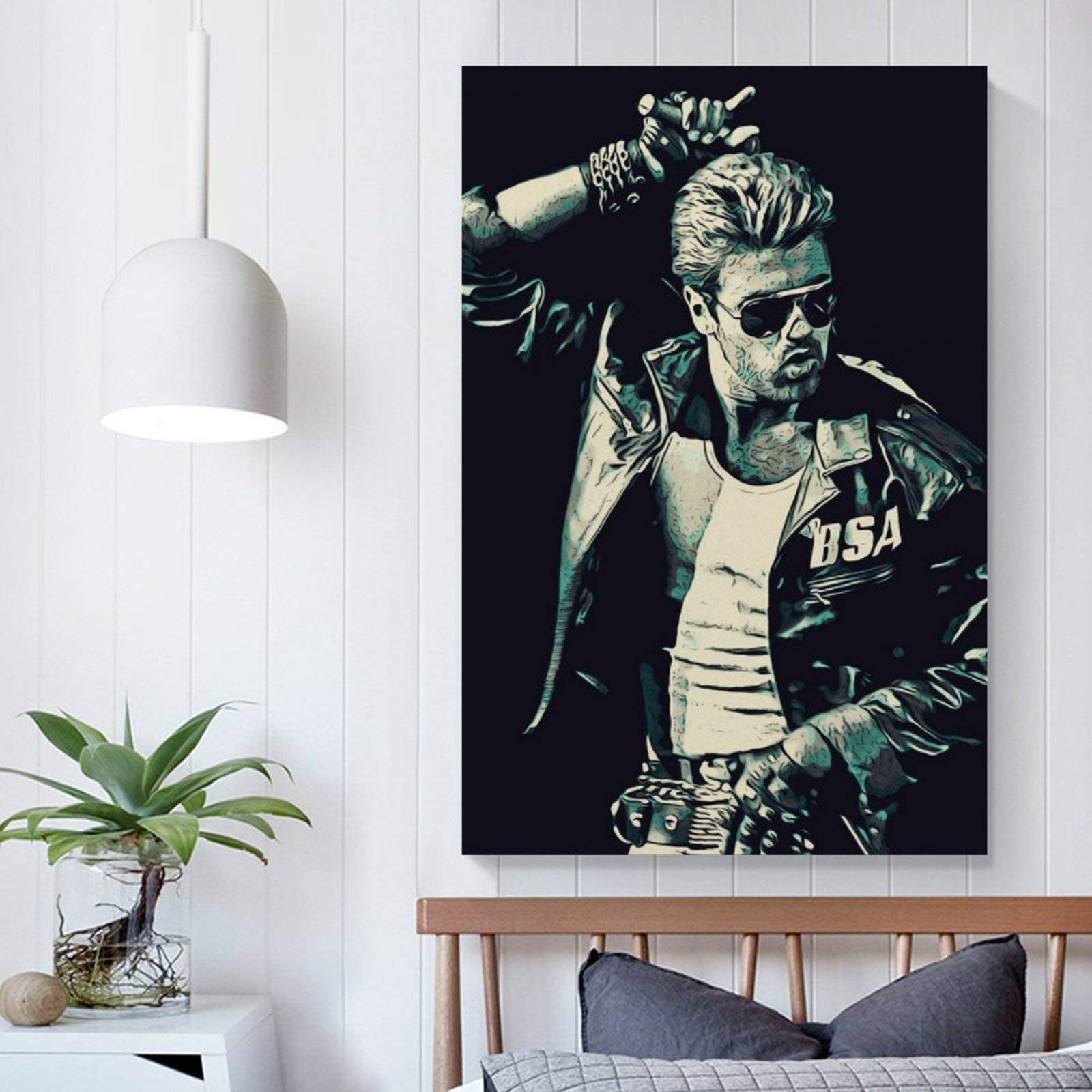 Lot De 6 Posters The Weeknd - Toile 20x25cm - Décoration Murale Style Album