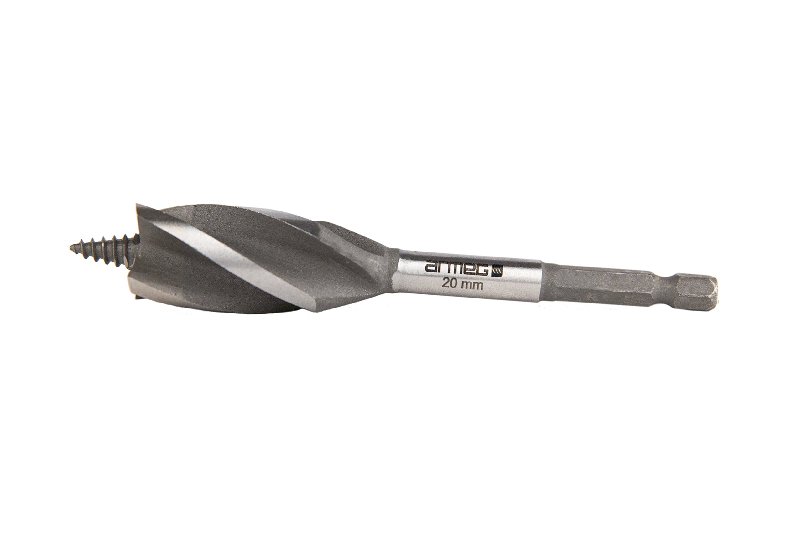 Armeg WWBNPST20 Stubby Nail-Proof Woodbeaver Drill - Grey