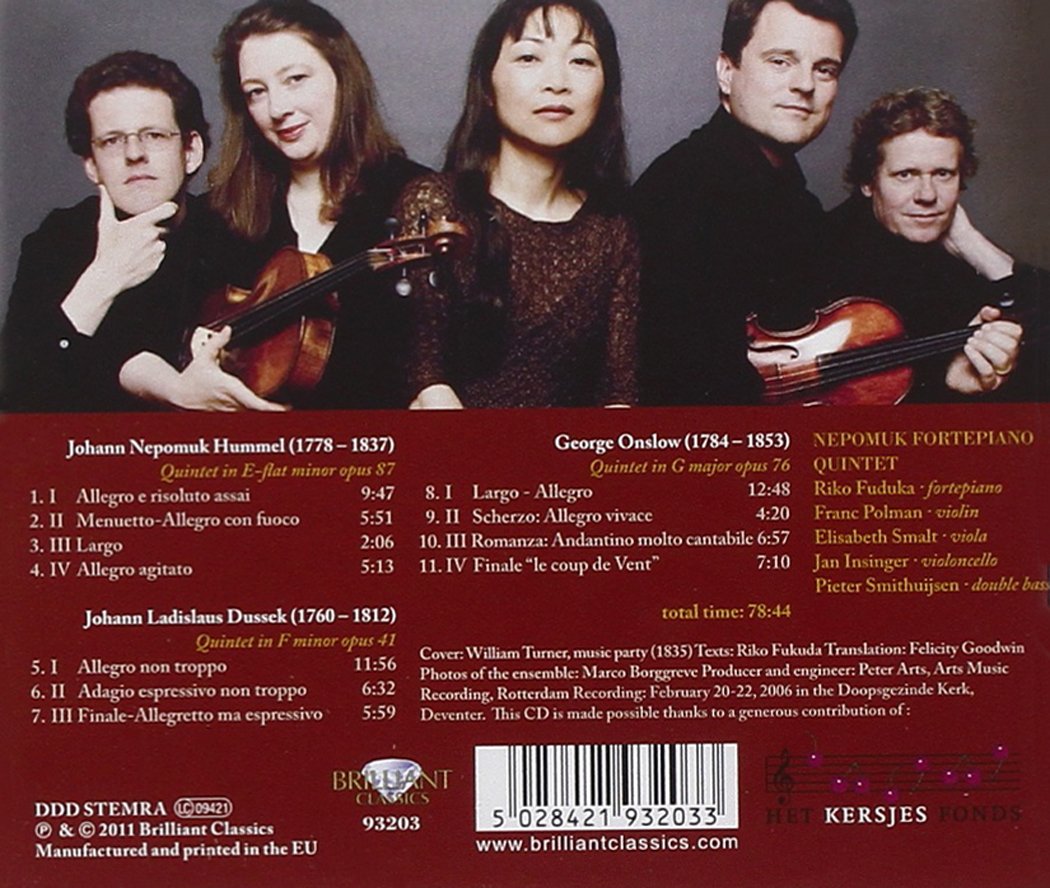 Quintet Nepomuk Pianoforte