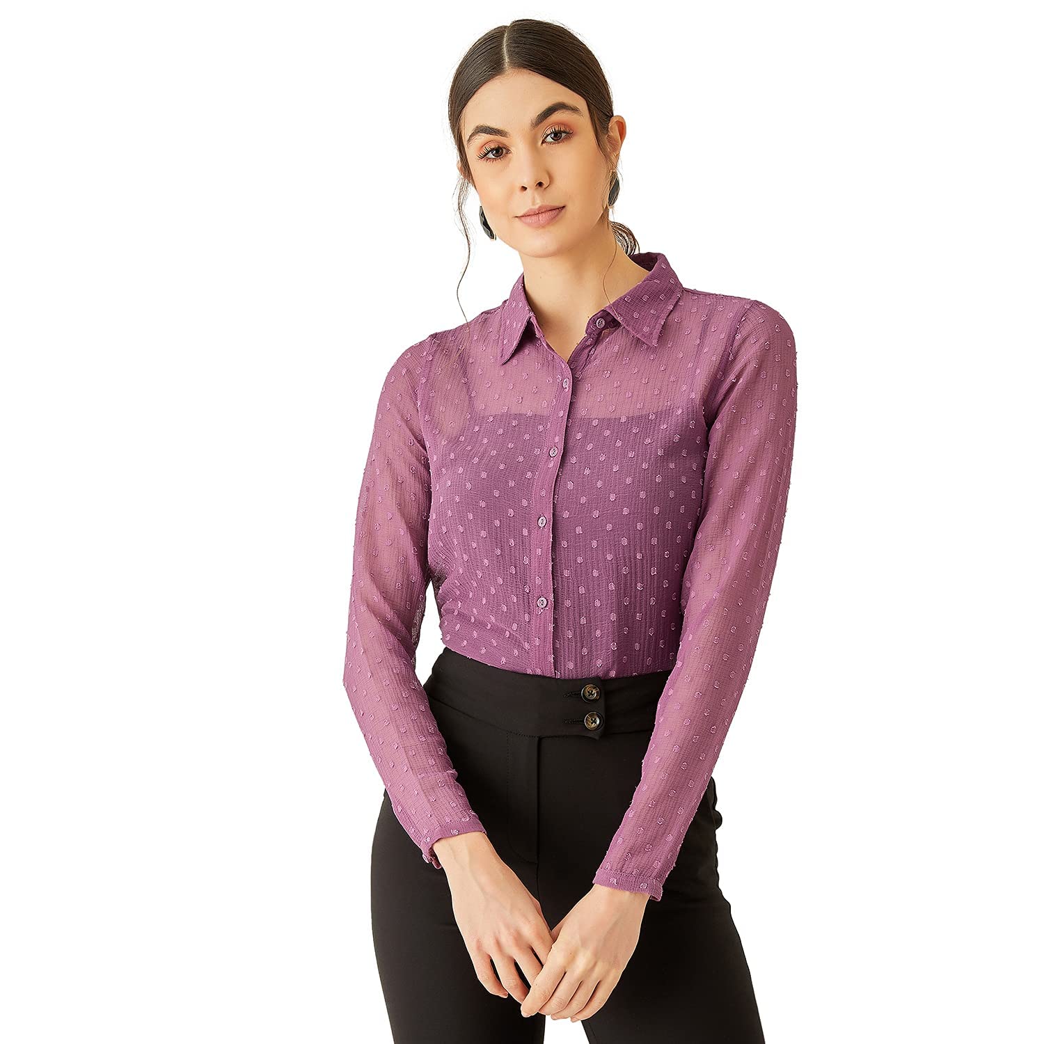mizago Women's Classic Fit Regular Shirt-picture-14