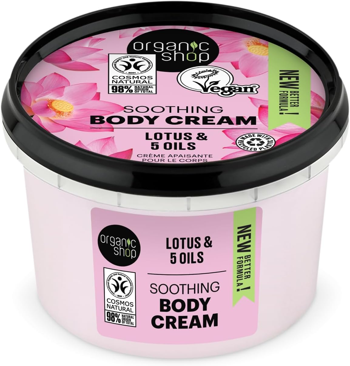 Indian Lotus and 5 Oils Body Cream, 250 ml