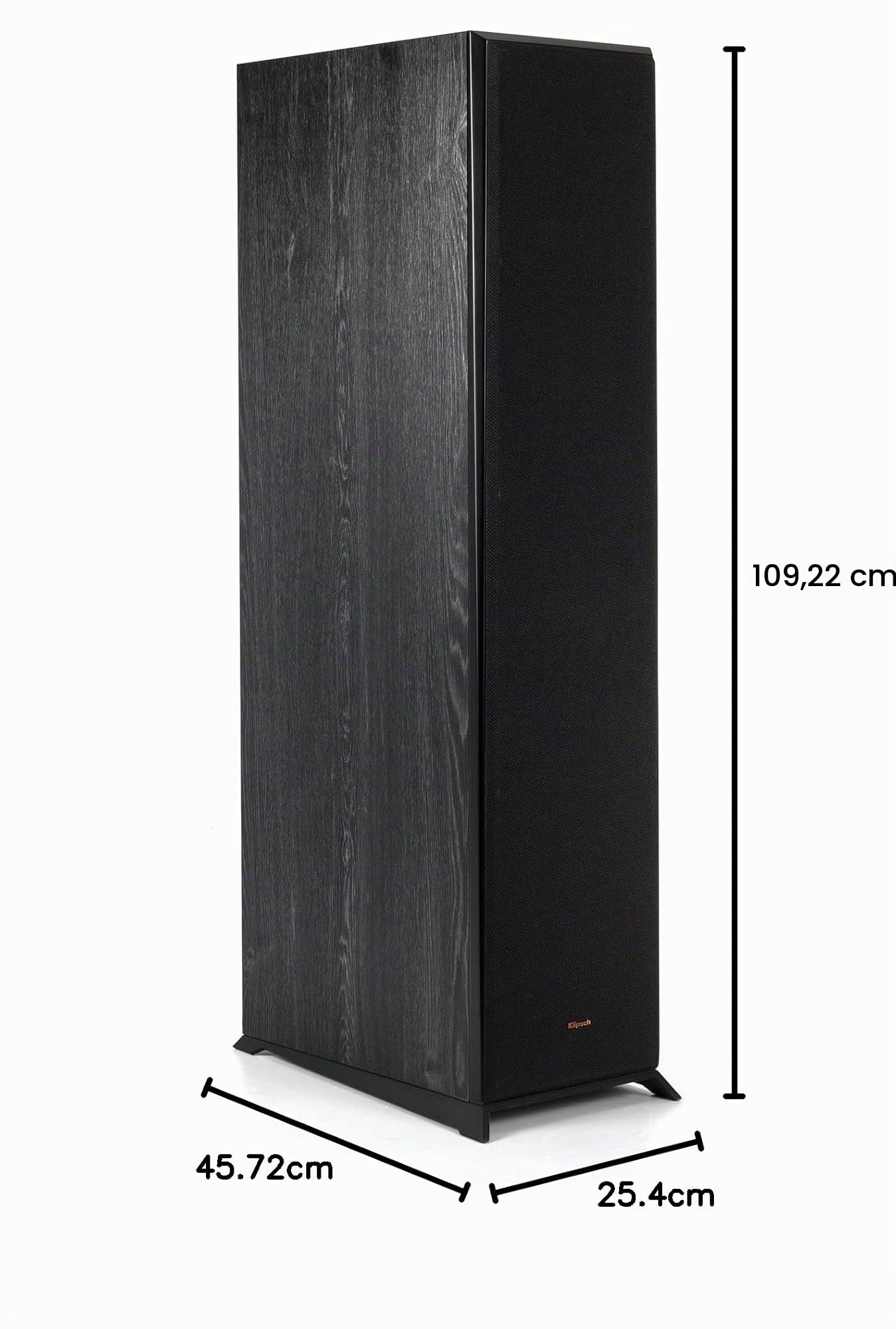 Klipsch RP-8000F altoparlante 150 W Nero Cablato