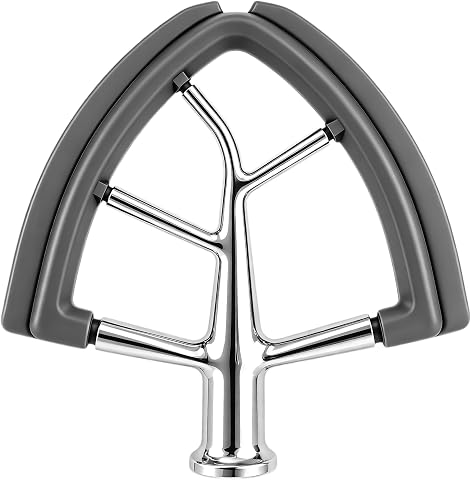 Stainless Steel Flex Edge Paddle for KitchenAid Mixer, Ti...