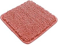 Vista 22 de Yeaban Juego de alfombras de baño verde manzana 2 piezas (20" x 32" y 17" x 24"), tapetes de baño de felpilla gruesa Alfombras de baño absorbentes