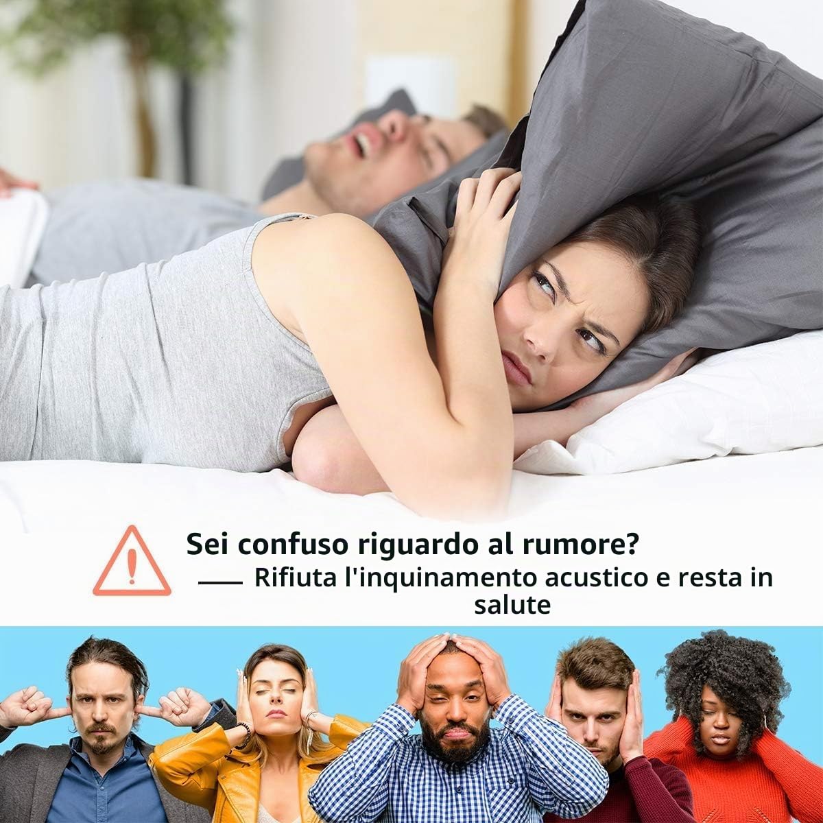 Sound Machine Easysleep White Noise Machine con 25 suoni rilassanti e luci notturne con funzione di memoria, 32 livelli di volume e 5 timer di spegnimento alimentato da CA o USB per dormire relax