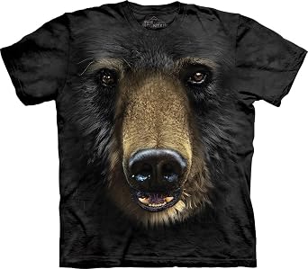 The Mountain Mens Black Bear Face