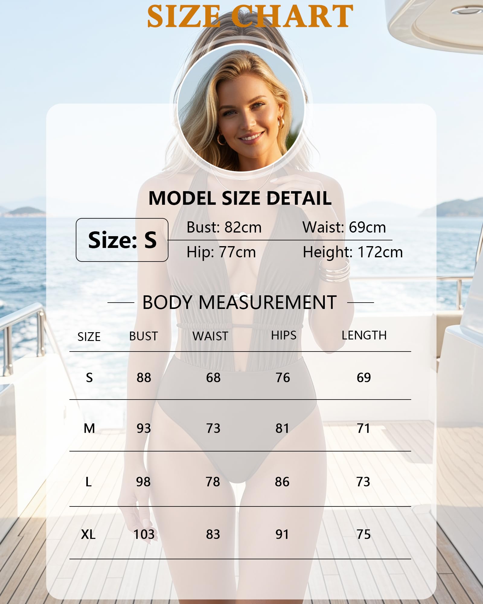 Bañador de Una Pieza Mujer Reductor Abdominal Push Up Moldeador Escote V Fruncido Sexy Espalda Descubierta Cordón Moda Playa Marrón Swimsuit
