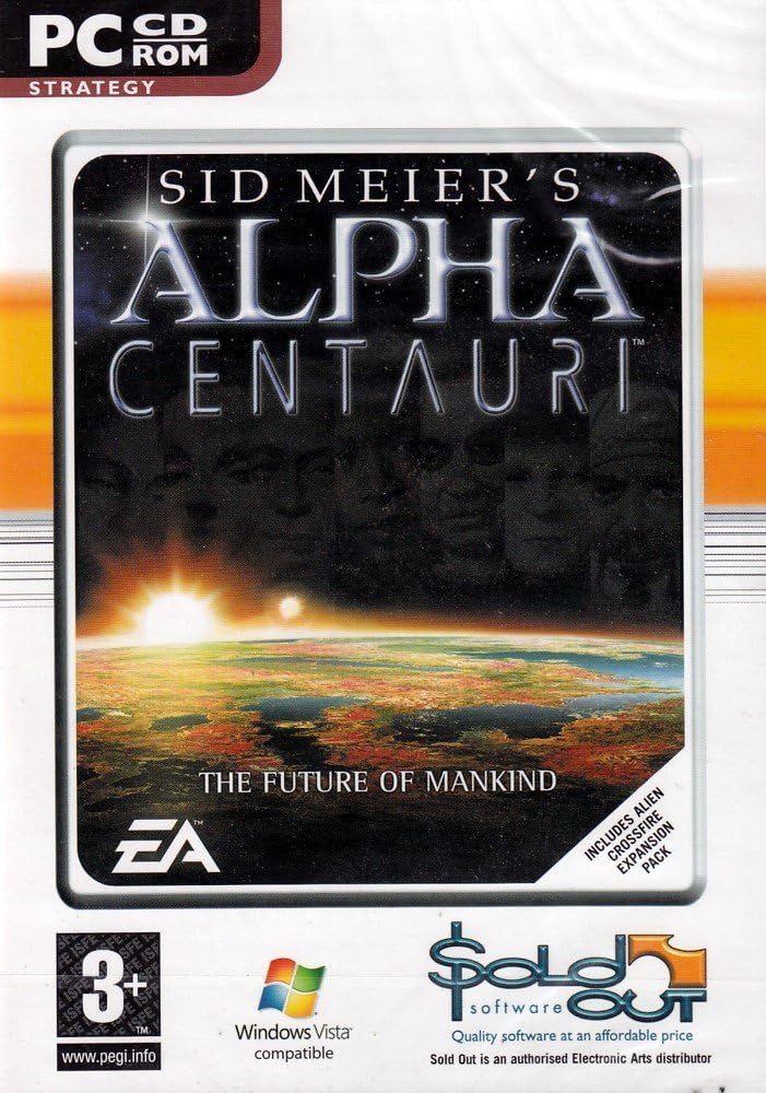 Sid Meier's Alpha Centauri Complete with Alien Crossfire Expansion