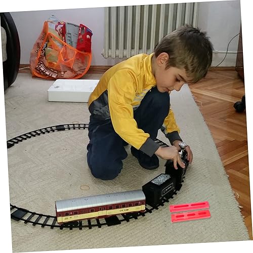 Miniatura 6 de ERINGOGO 2 unids pequeño tren accesorios de plástico Domino Clip madera Juguetes tren Domino Accesorios Domino Plathing Domino Poner Juguete Domino