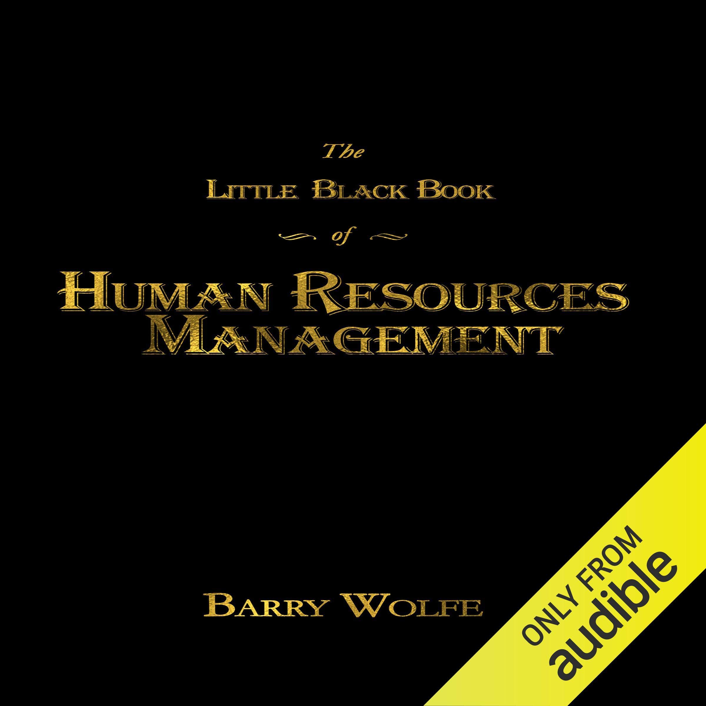 Cover art for The Little Black Book of Human Resources Management