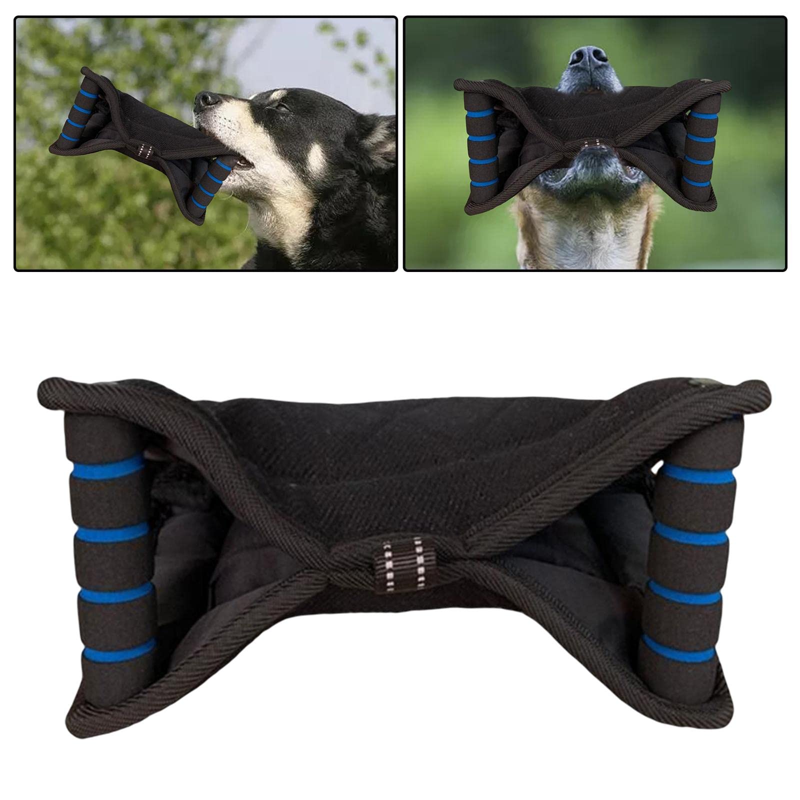 Manga de Entrenamiento para Mascotas con Cojín de Yute Mordedor Asa Ergonómica Y Material Resistente Protección Eficaz Durante El Entrenamiento Adecua
