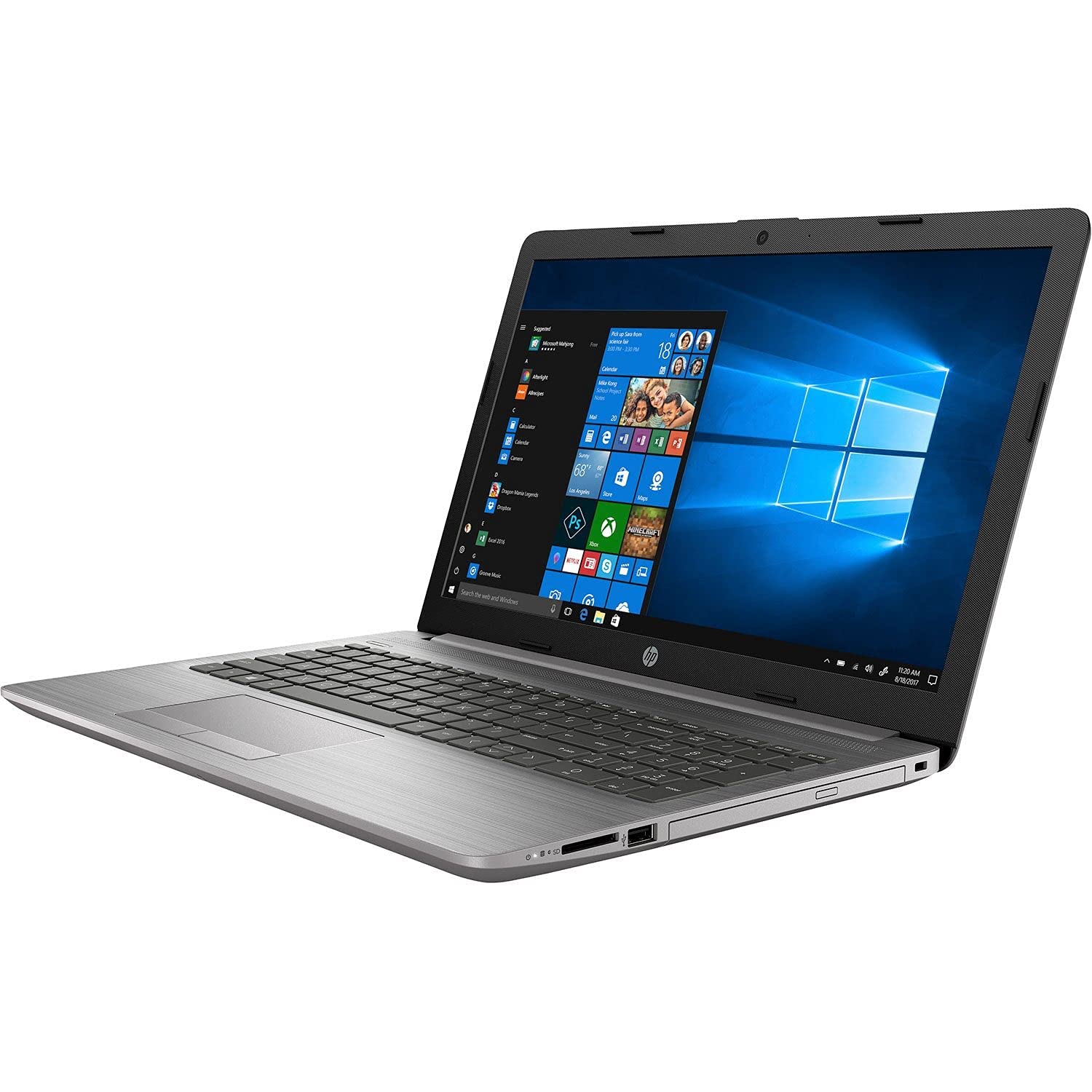 HP 255 G7 Laptop - Ryzen 5 3500U, 8 GB RAM, 256 GB SSD, AMD Radeon