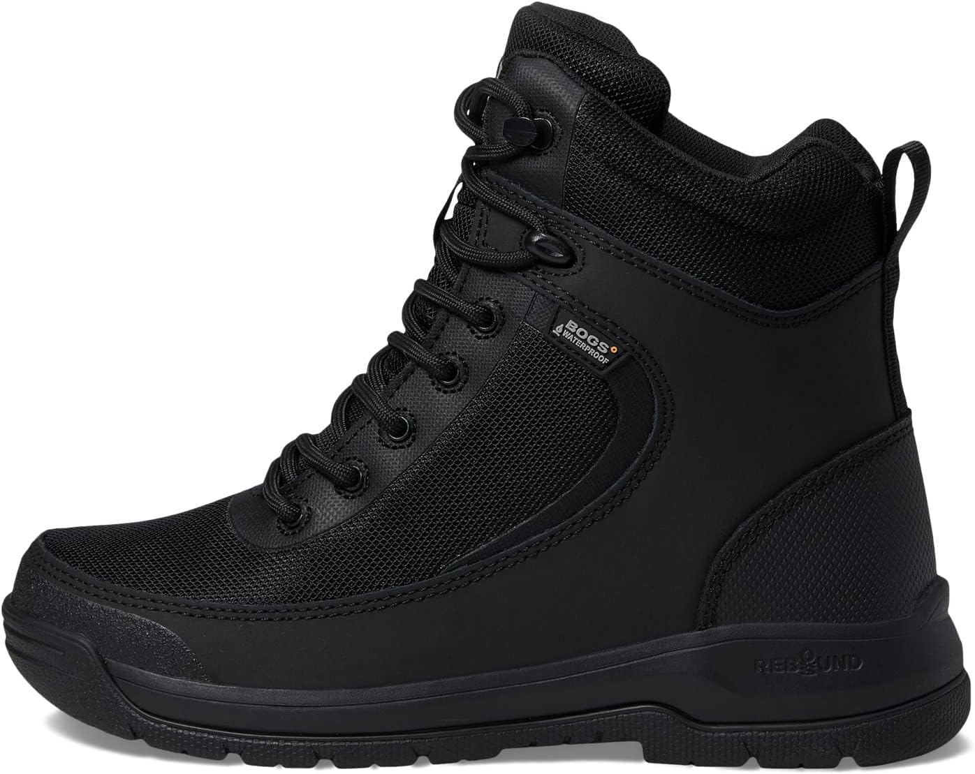Bogs Womens Shale Tall 8 Inch GlacialGrip Waterproof Boot Rain, Black, 11