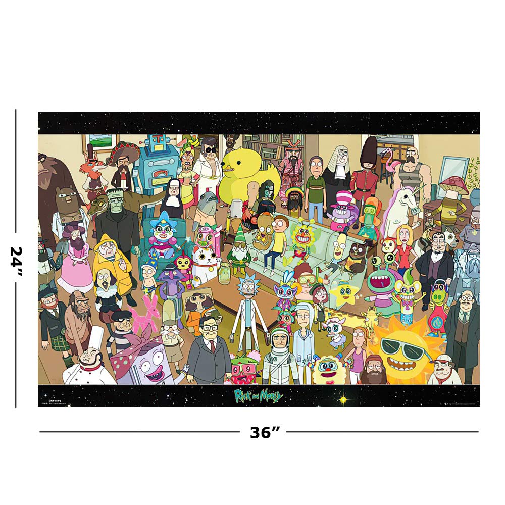 Amazon.co.jp: Rick and Morty – TV Showポスター/印刷( The Complete 