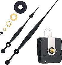 Hicarer High Torque Quartz Clock Movement Replacement Parts with 208 mm/ 8.2 Inches Long Spade Hands and Hanger (20 mm (4/5 inches)) - coolthings.us