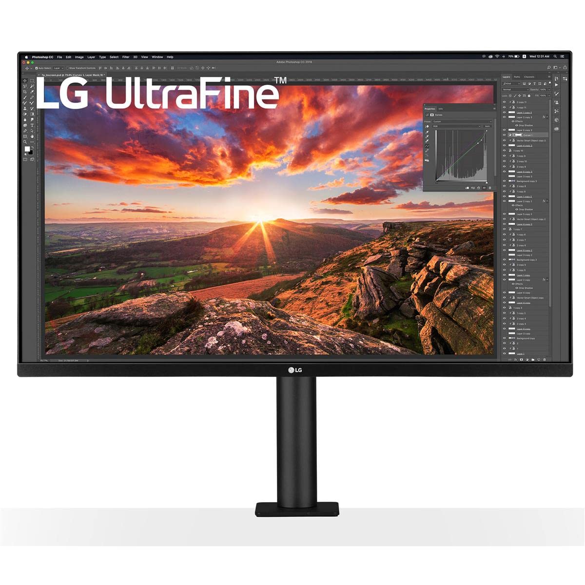 LG 32UN880-B 32″ (81.28cm) 3840×2160 Pixels Ultrafine Display Ergo UHD 4K IPS Display with HDR 10 Compatibility and USB Type-C Connectivity, Black LG 32UN880-B 32″ (81.28cm) 3840×2160 Pixels Ultrafine Display Ergo UHD 4K IPS Display with HDR 10 Compatibility and USB Type-C Connectivity, Black