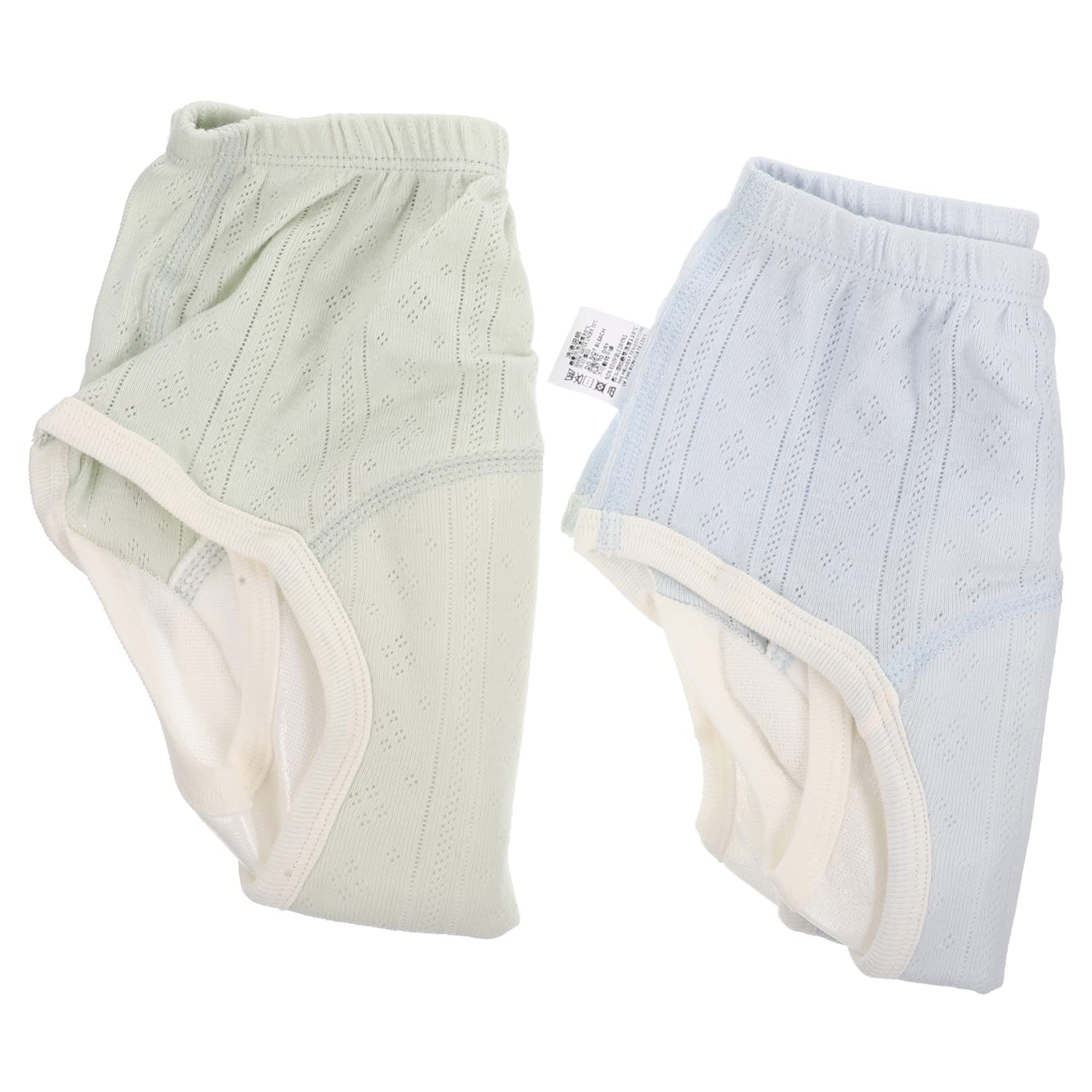 Toyvian Infant Training Pants Cotton Padded Baby Diaper Pants Waterproof Breathable for Boys Girls Newborn to Toddler Easy Clean