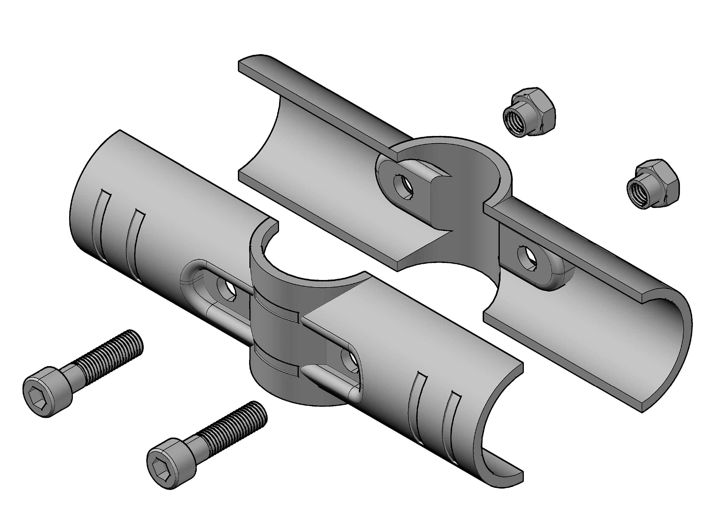 Amazon.com: Juego de juntas cruzadas de 3 vías, la mejor manera de  ensamblar tubos cruzados entre sí, mantiene la rigidez, color negro,  paquete de 24 unidades : Industrial y Científico