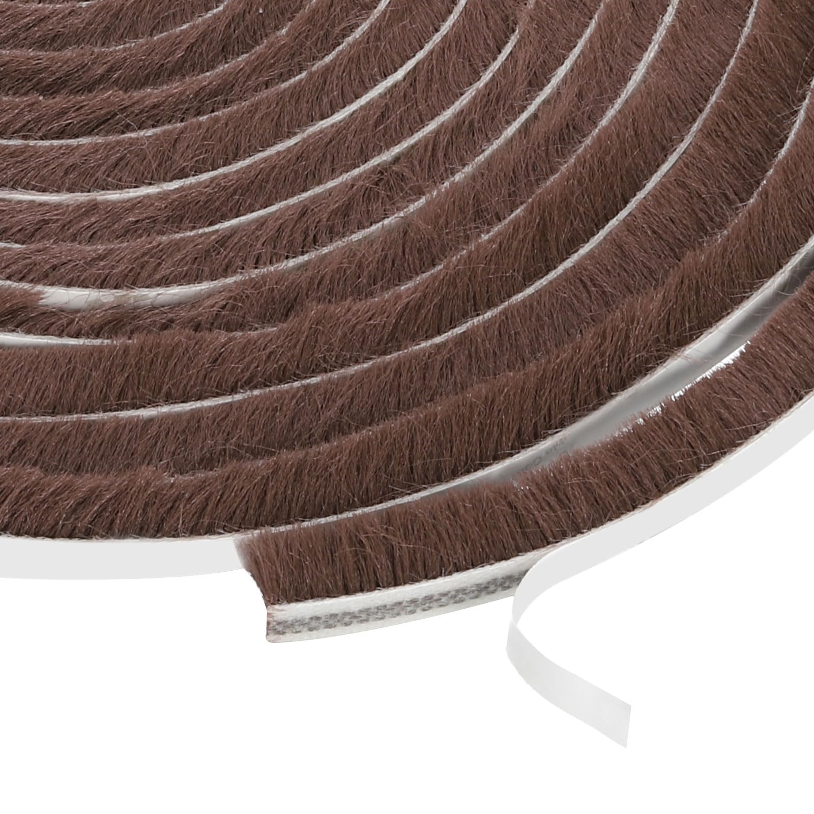 Joint d'étanchéité autocollant 1,27cm x 0,6cm marron flexible