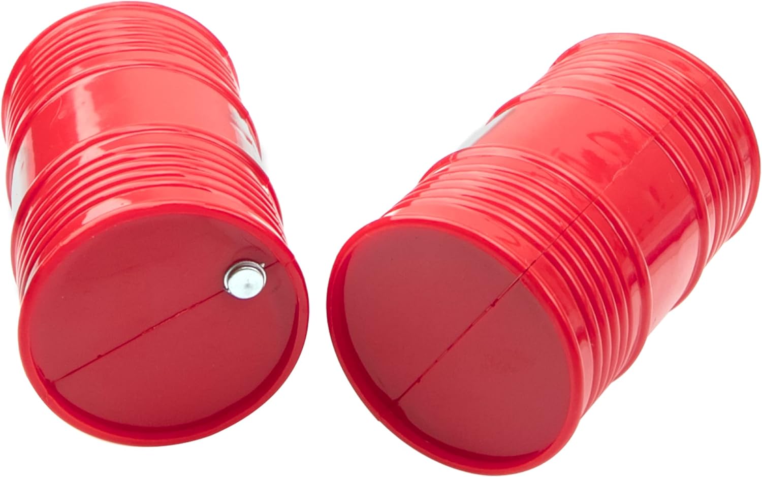 2Pack Vgoohobby Simulation Plastic Oil Drum Fuel Tank Decoration Part Accessory Compatible with Traxxas TRX4 Axial SCX10 RC4WD D90 Tamiya CC01 Redcat Redcat Gen7 1/10 RC Crawler Car