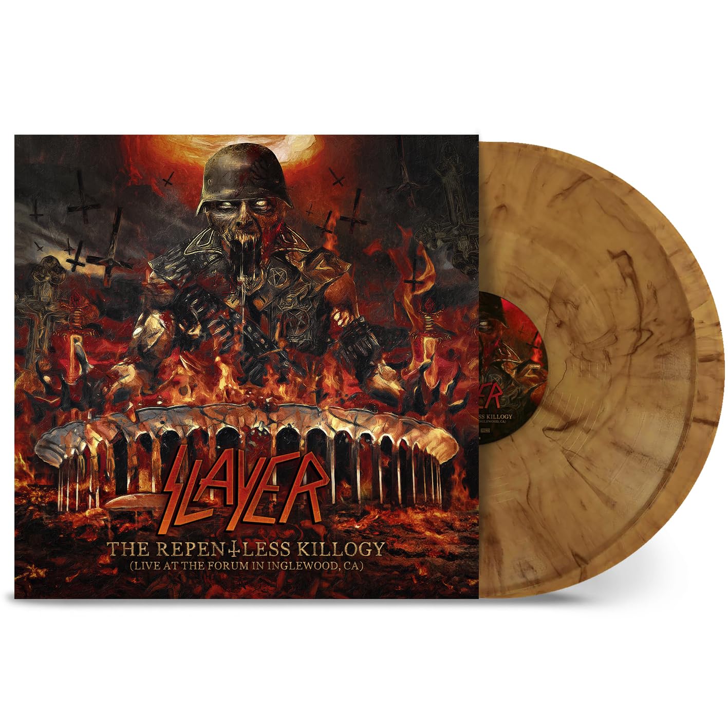 Slayer The Repentless Killogy Double Vinyl LP Colored Marbled New