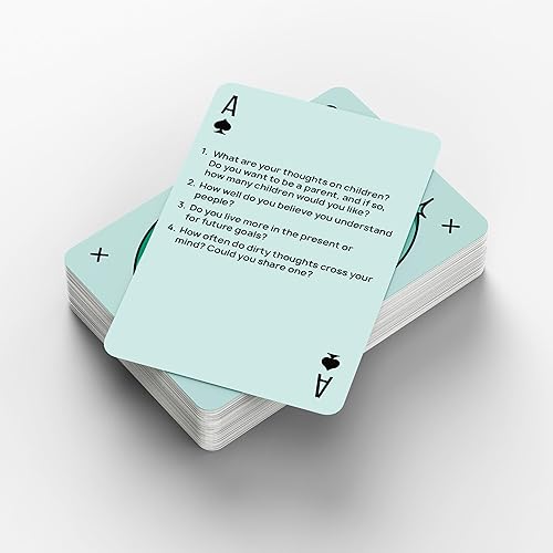 Miniatura 4 de Juego de cartas de mesa para adultos 208 preguntas de conversación para parejas y amigos - Profundizar las conexiones, mejorar la comunicación y