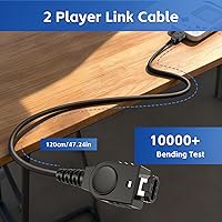 Vista 6 de Link Cable for GBA, 2 Player Link Cable Connect Cord Connection Line for Nintendo Gameboy Advance SPGameboy Advance, 3.9ft