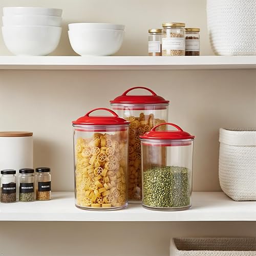 Vista 97 de Calypso Basics de Reston Lloyd - Recipientes de acrílico para almacenamiento Blanco