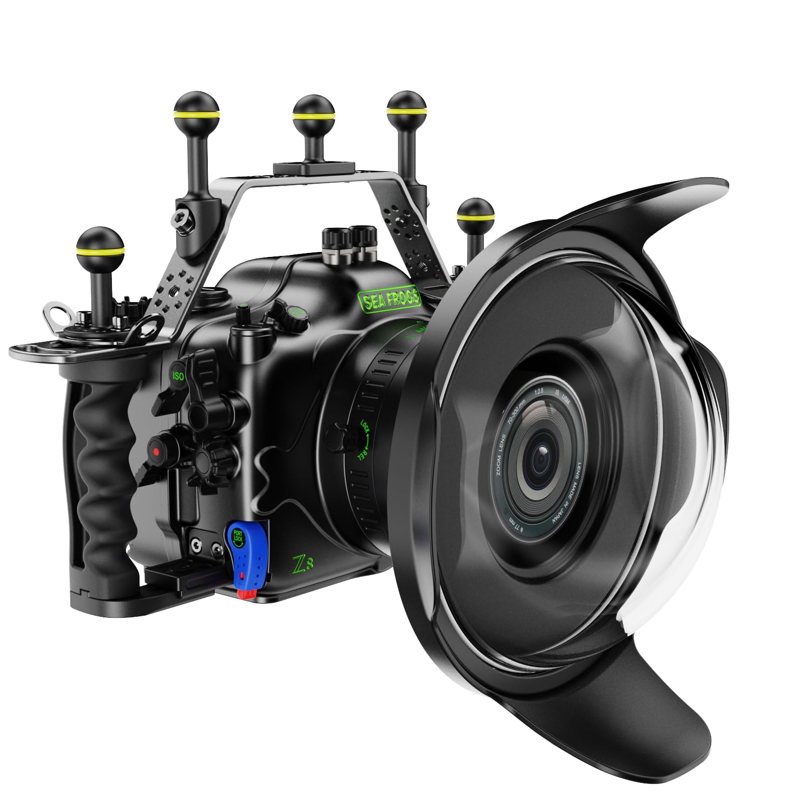 Amazon | Seafrogs 水中メタルハウジング Nikon Z8用 直径180/230mm
