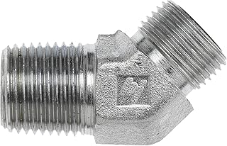 FS2503-20-20 Hydraulic Adapter 20 Male FACE Seal X 20 Male Pipe 45 Degree Flat FACE Fitting