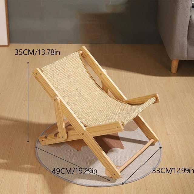 Foto 4 de 7 de TAOLE Silla De Sisal para Gatos