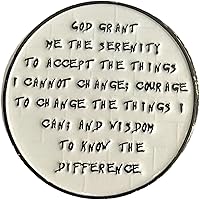 Vista 2 de 8 años AA The Darkest Before The Dawn Alcohólicos Anónimos, Medallón de Sobriedad