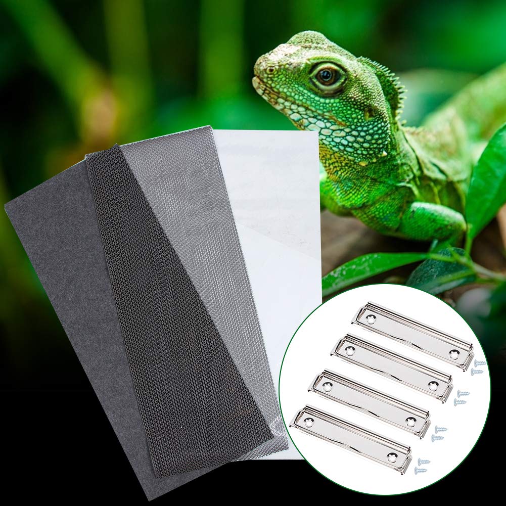 Tappetino per Rettili, Tappetino per Serpenti 3 in 1 per Lucertole per Serpenti Rettili (100 * 40CM)