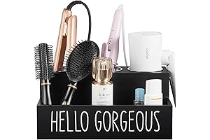 All-In-One Hair Tool Organizer for Wall or Countertop