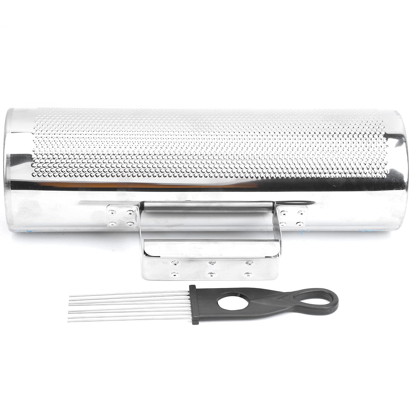 Metal Guiro Shaker,Robustes Percussioninstrument aus Metall für klare Rhythmen,Percussioninstrument für Musikunterricht, Schulen und Heimgebrauch