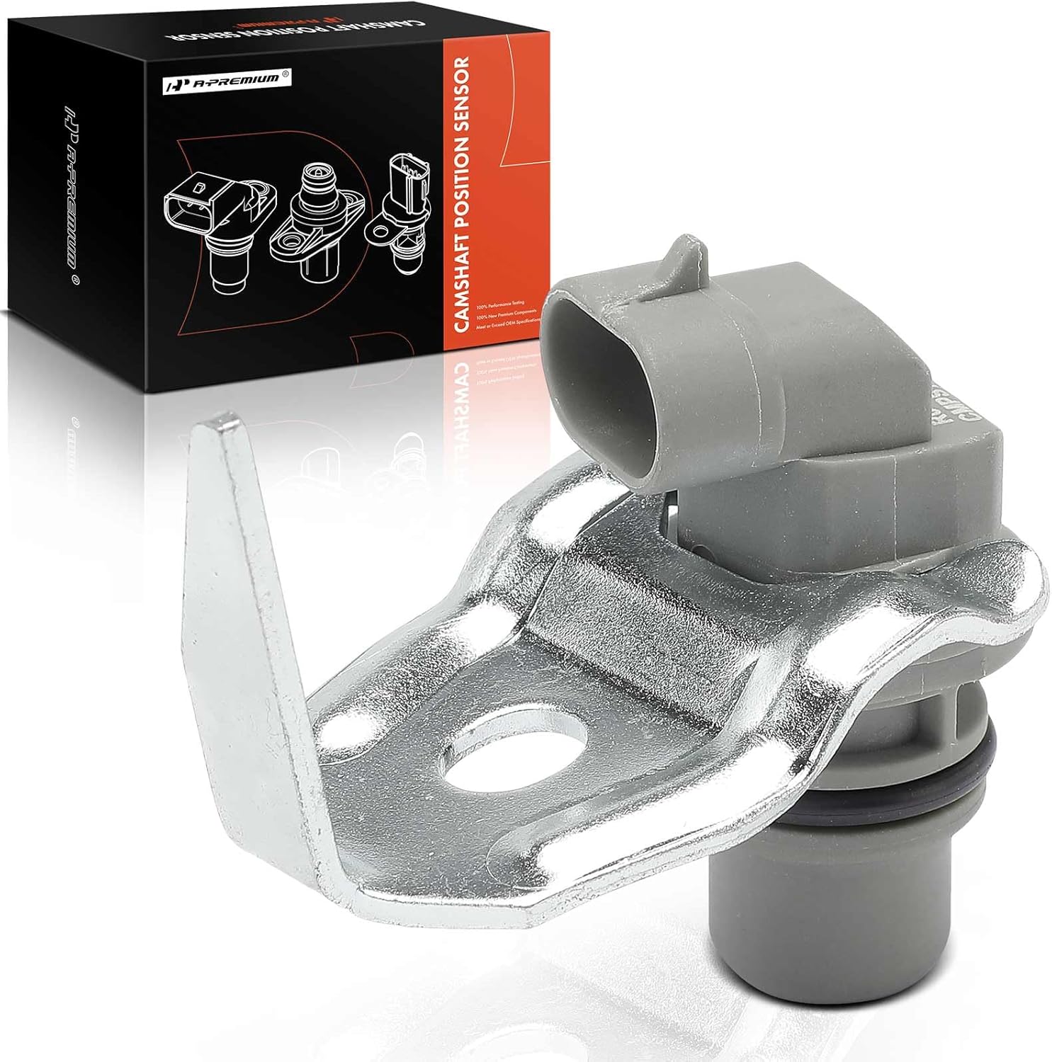 A-Premium Engine Camshaft Position Sensor Compatible with Ford F-250 F-350 Duty E-350 Super Duty E-350 Econoline Club Wagon Excursion 7.3L Diesel, Replace# 1885781C91, 1807339C94