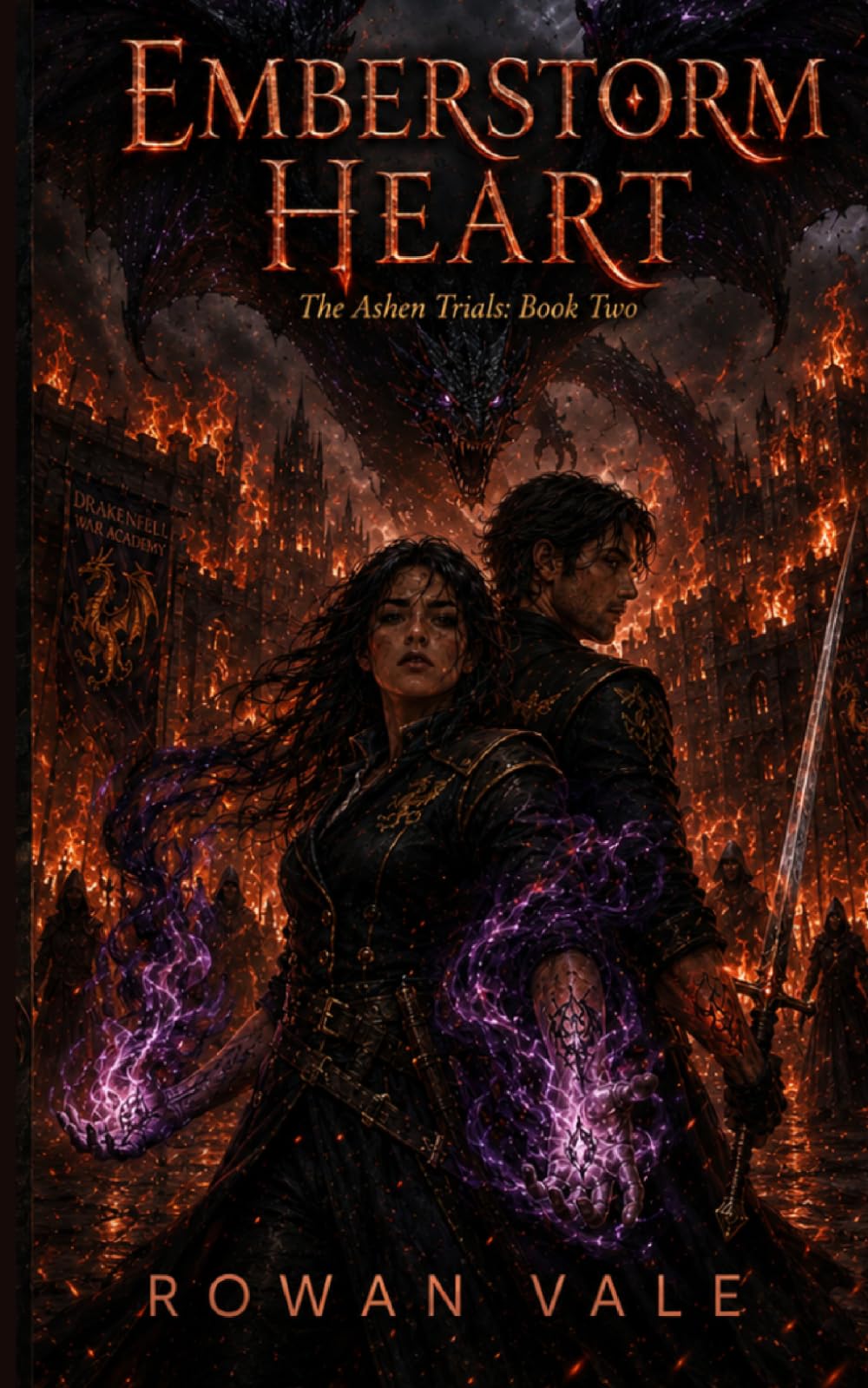 Emberstorm Heart: A Romantasy Novel (The Ashen Trials)