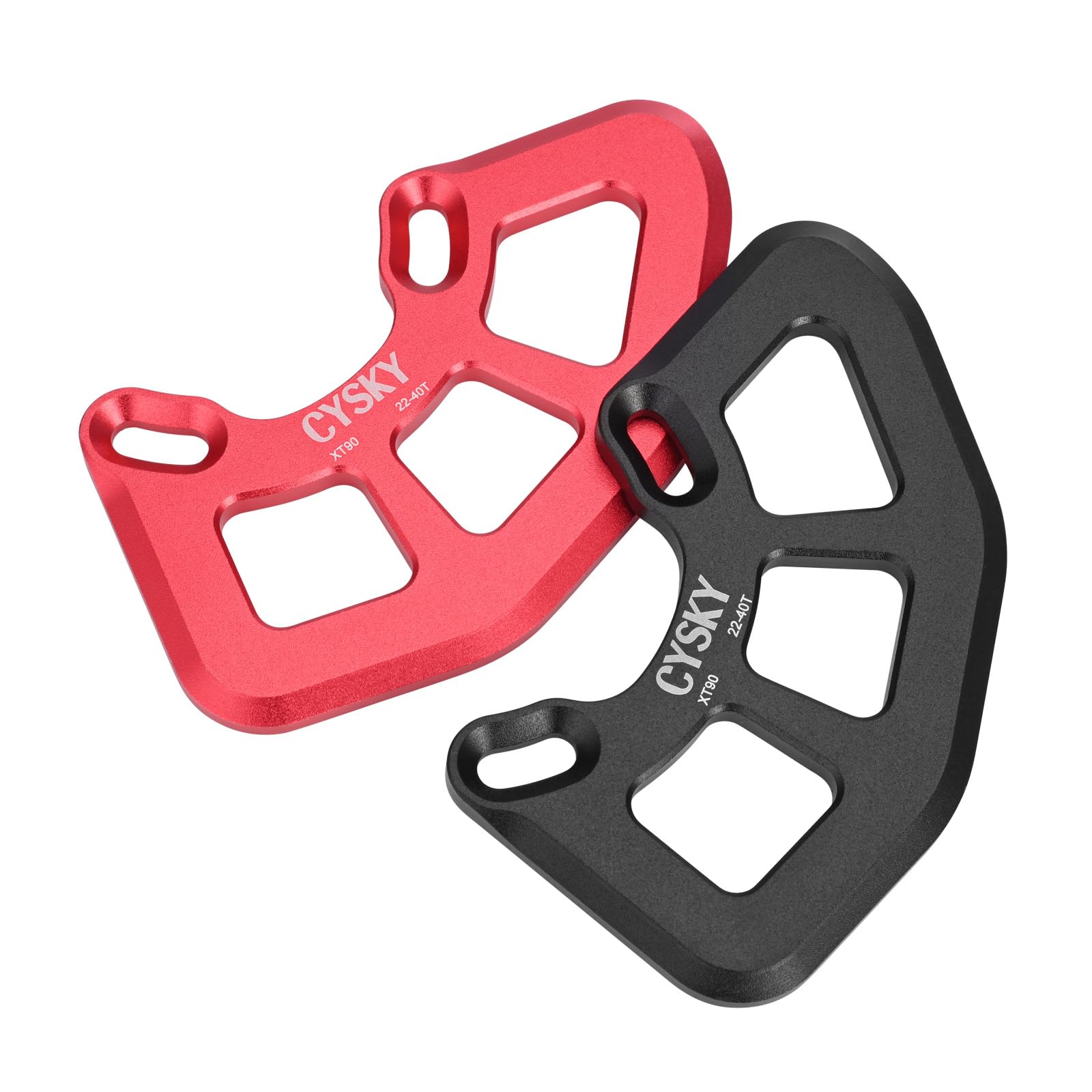 CYSKY Legierung MTB Kettenschutz, ISCG05 Fahrrad-Kettenschutz für 22T-40T Einzelkettenblätter, Schutz für Mountainbike Kette, BMX Kette
