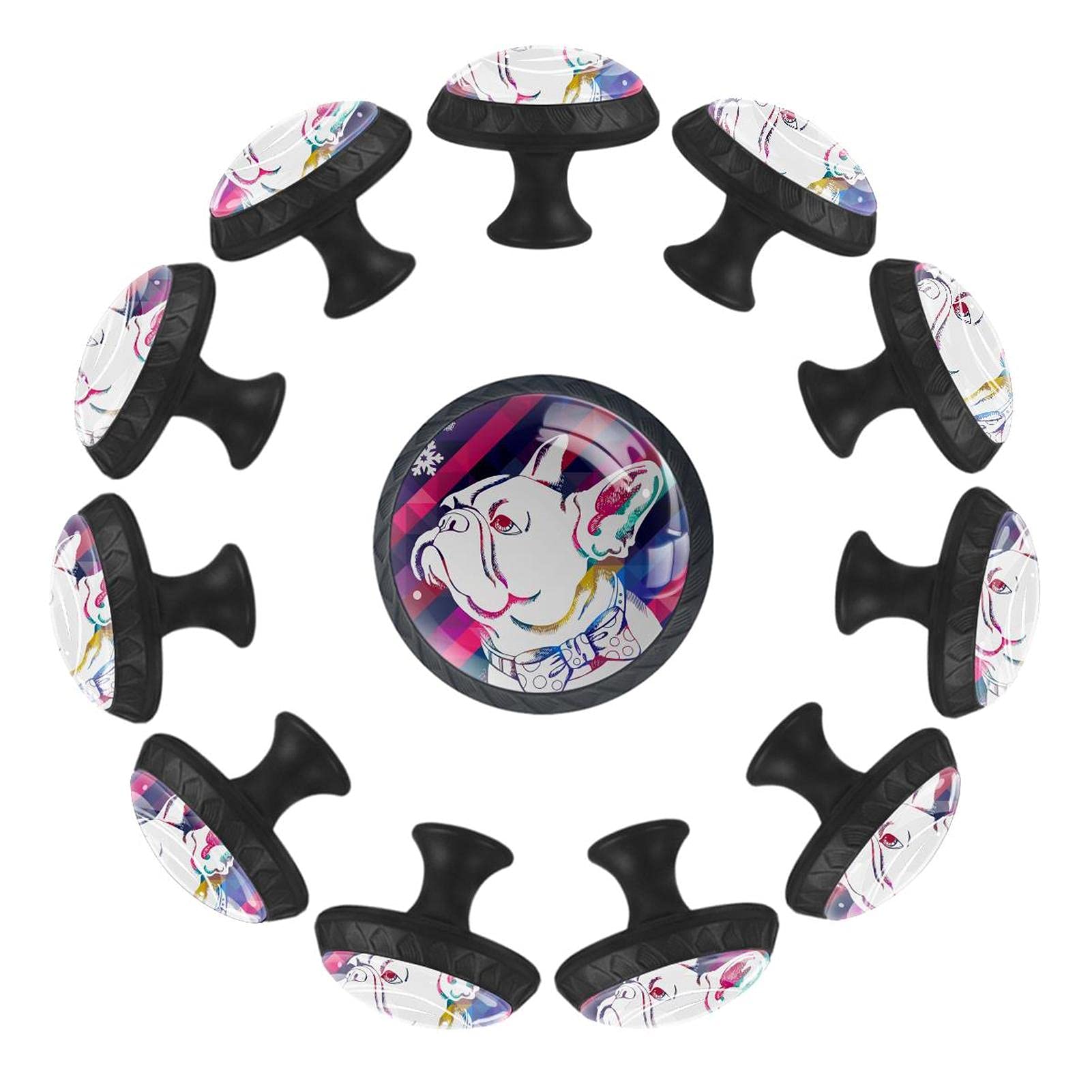 Boutons de tiroir ronds 35 mm pour décorer la salle de jeux et la chambre d'enfant