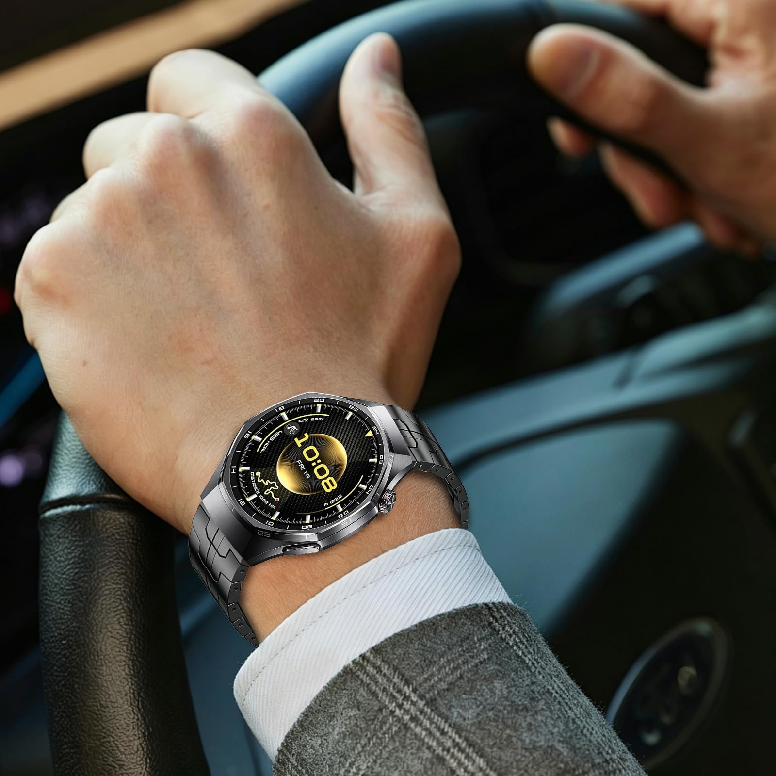 Huawei Watch GT 3 46 mm, GT 3 Pro, model piłkarski 22 mm do Huawei Watch GT 2 46 mm, Huawei Watch GT Fashion, Sport, Aktywny, elegancki, klasyczny, Huawei Watch GT2 Pro/GT2e