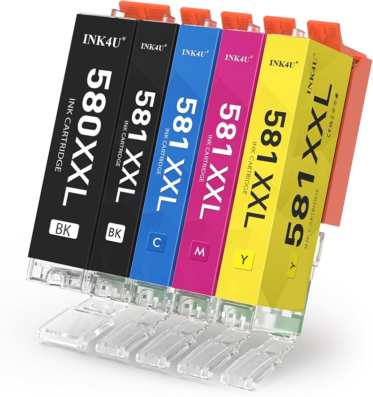 INK4U PGI-580XXL CLI-581XXL compatibili Canon