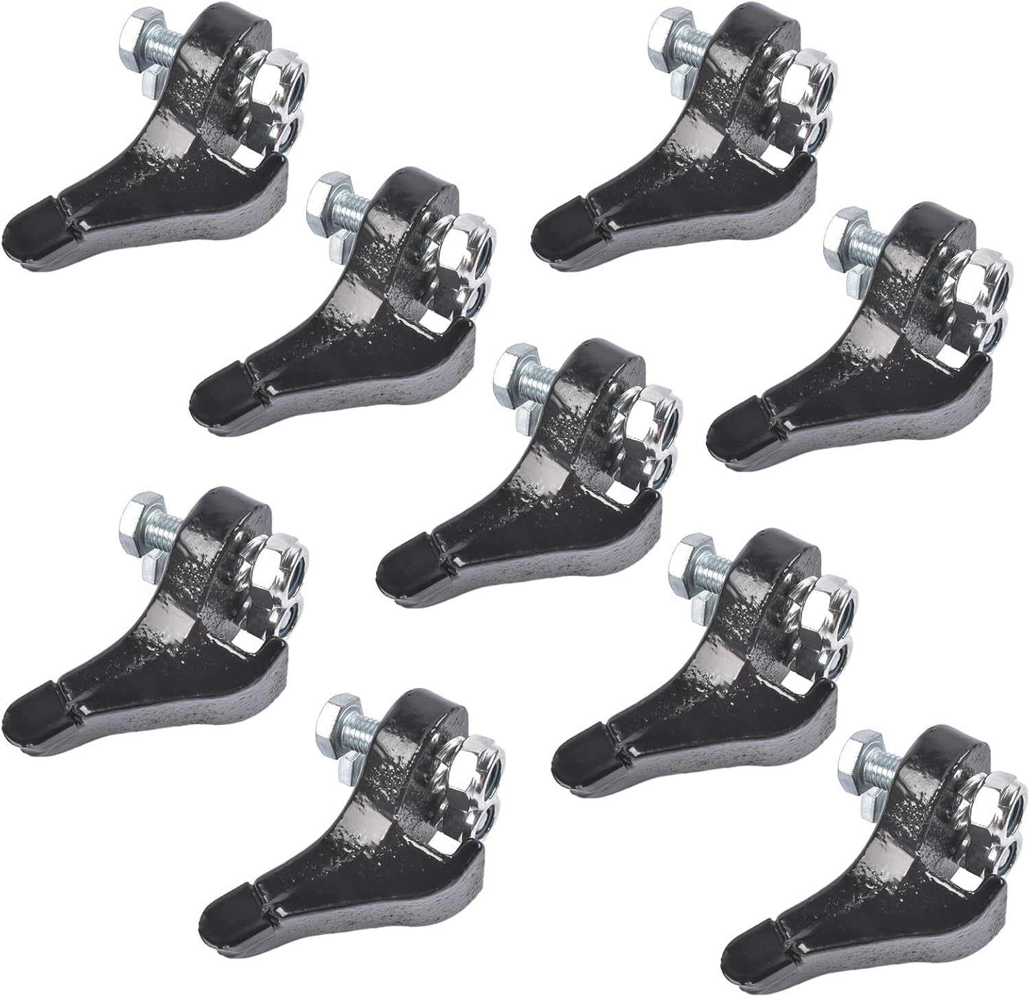 Set of 9 Carbide High Speed Cutting Teeth OPG777 PK0803 Replacement for DK2 Stump Grinder OPG777 and Power King Stump Grinder PK0803