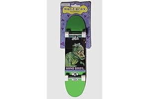 HANDBROS Handboard Skateboard 27cm 10.5 inch Tech Large Finger Board W/Grip 'T REX'