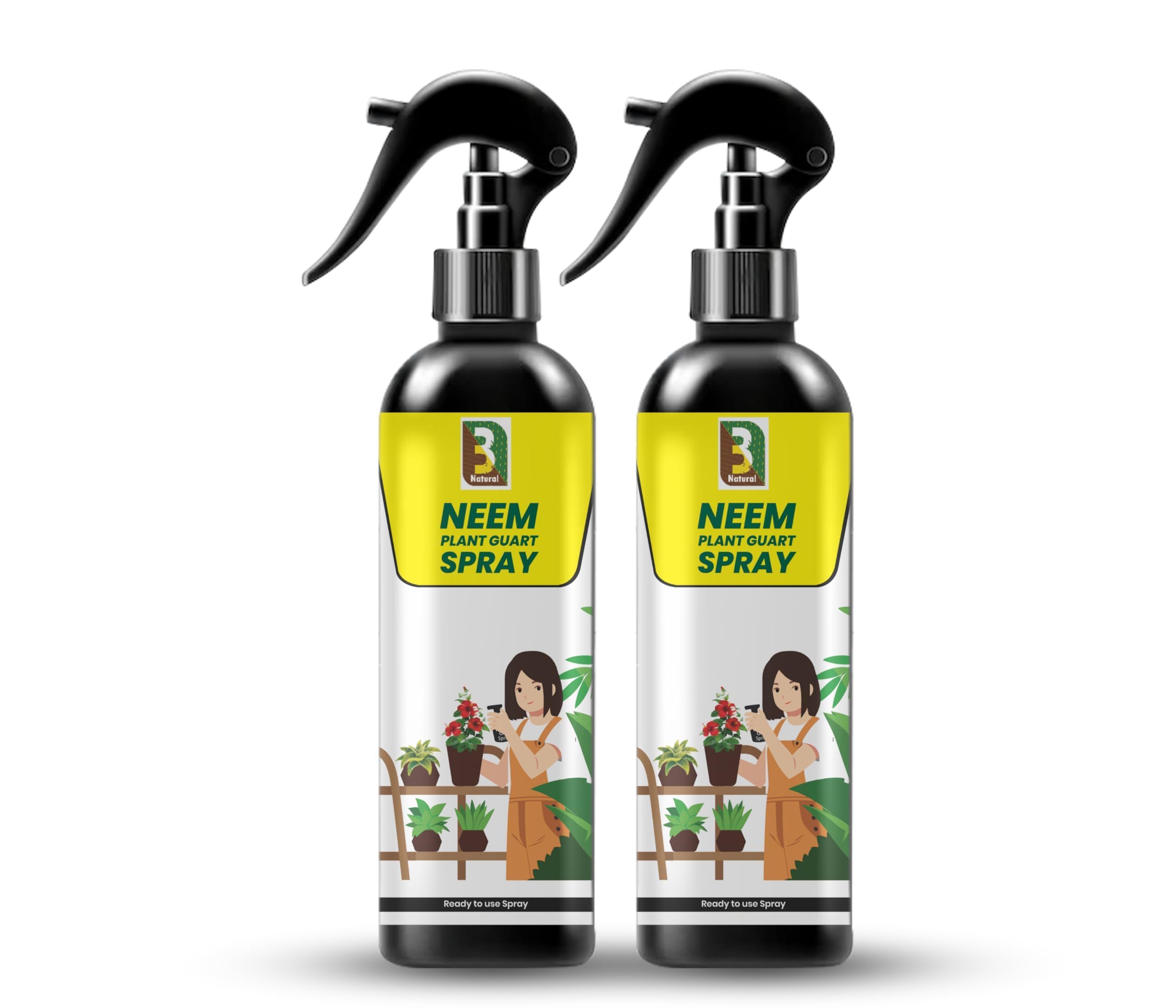Chipku Organic Neem Oil for Plants 400ml Ready to Use Cold Pressed Neem Oil Spray | Gardening for Indoor Outdoor Plants | Balcony Terrace Kitchen Garden | Natural Water Soluble Plant Care